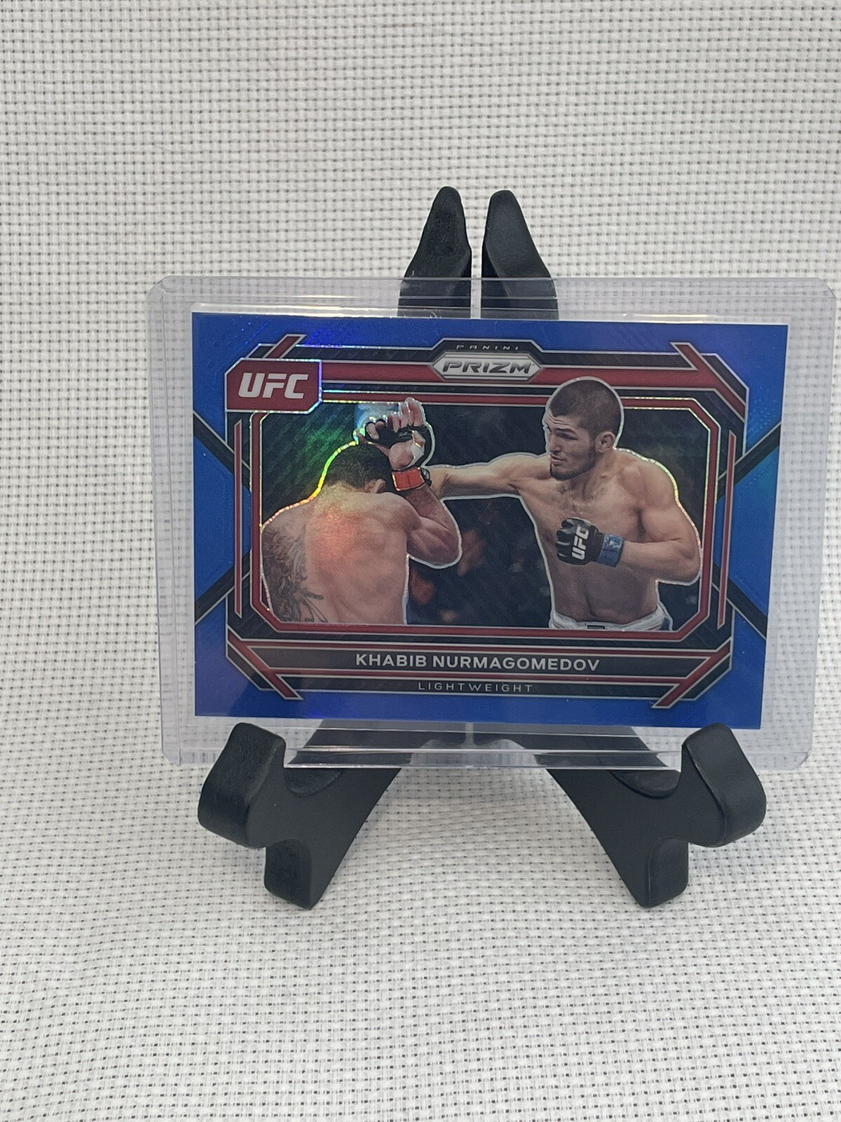 2023 Panini Prizm UFC - Blue Prizm #45 Khabib Nurmagomedov 22/175