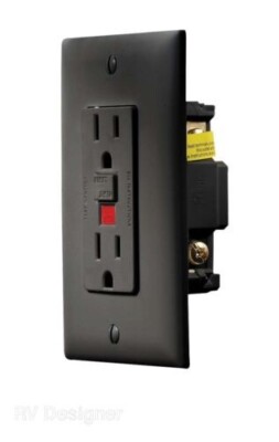 RV Designer S807  Receptacle GFCI OUTLET