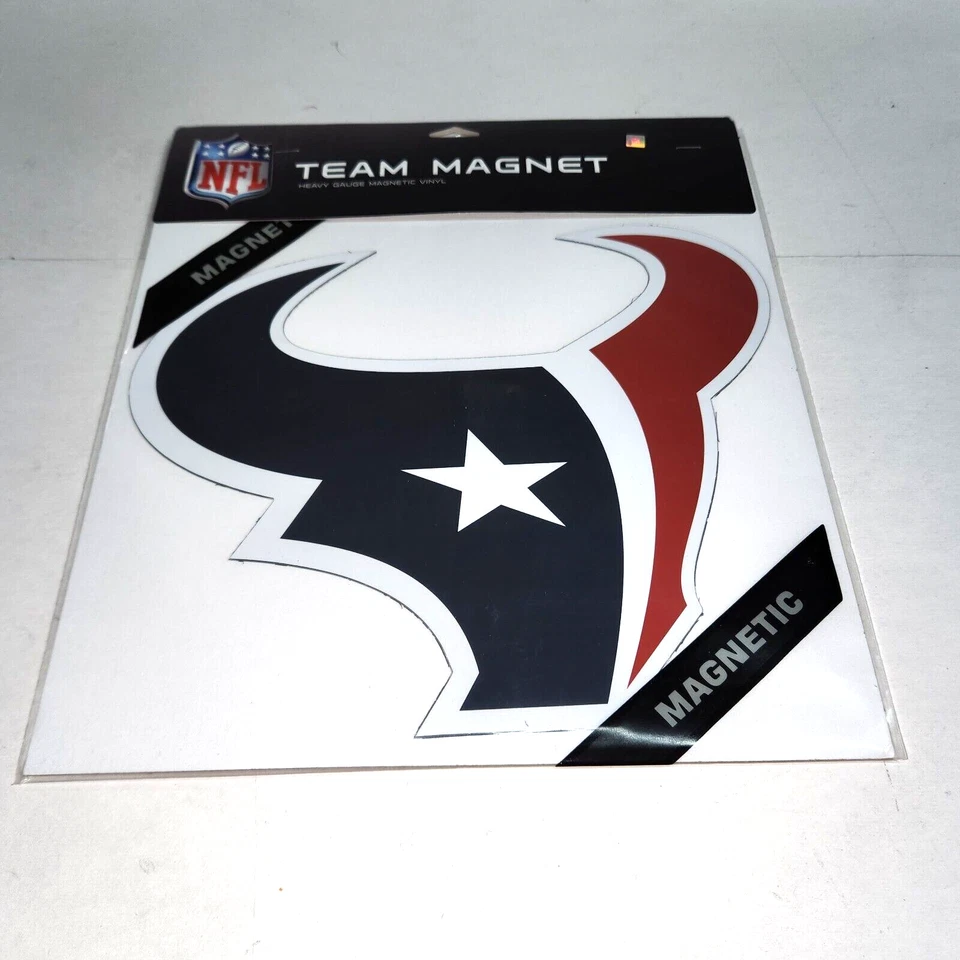 Ímã Houston Texans NFL 12" logotipo equipe - Imagem 3 de 3