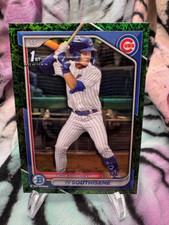 Ty Southisene - # 72/99 - GREEN GRASS - 2024 Bowman Draft Chrome - BDC-45 - 1ST