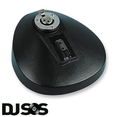 PULSE DS-1 XLR Schwanenhals Mikrofonständer mit geschaltetem Sockel