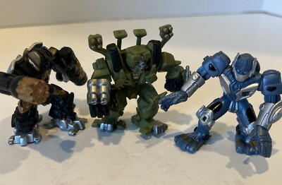 Transformers Robot Heroes Hasbro Lot of 3 2'' Figures