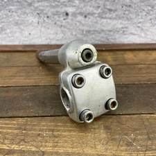 Vintage BMX Stem Old School BMX MX-550 Silver 80s Neck 21.1   Brute Style Alloy