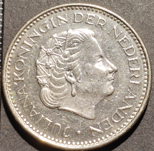1 Gulden Juliana 1980 Pays Bas Netherlands - 169270 coin - 第 2/2 張圖片
