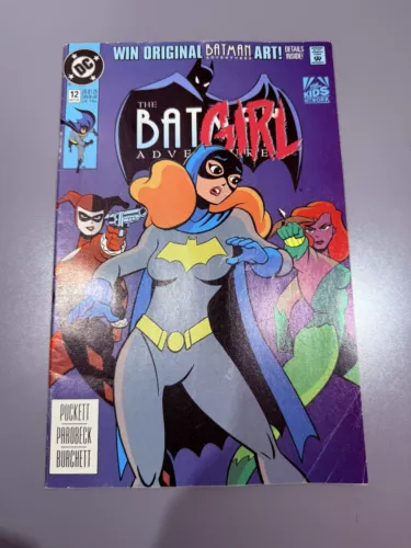 Batman Adventures #12 Hot Key - 1st Print Harley Quinn Batgirl Ivy DC 1993