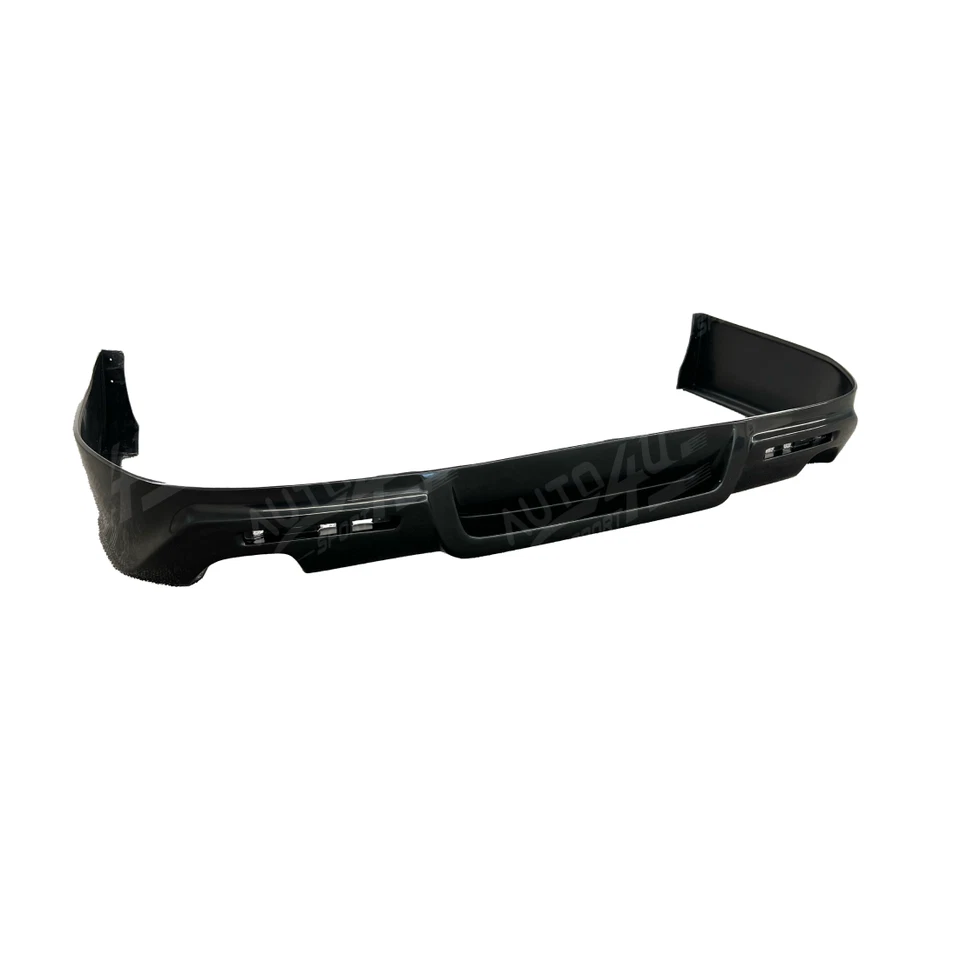 Difusor labial parachoques trasero estilo poliuretano tipo S negro para Acura TSX 2009-2014 Foto 2 de 4