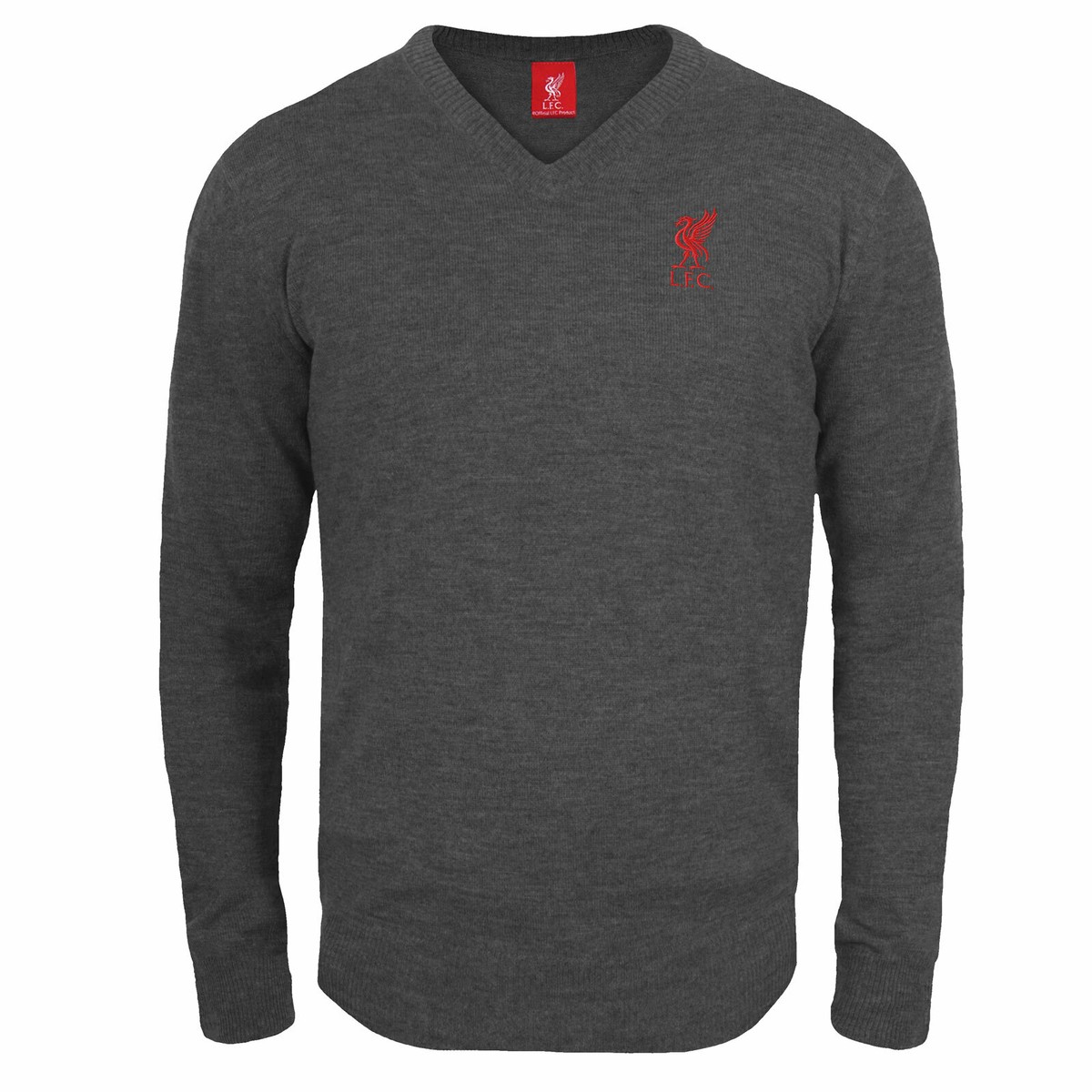Liverpool FC Mens Jumper Knitted Crest OFFICIAL Football Gift | eBay