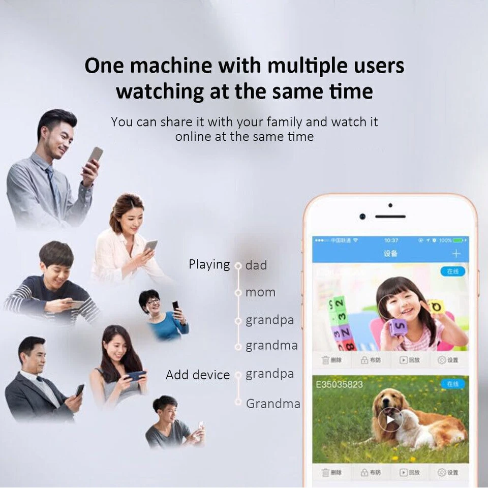 1080P HD A9 Tuya Smart Mini Kamera Wifi IP Kamera Home Security IR Nacht Q4X4 - Bild 3 von 4