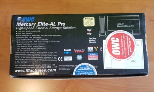 OWC Mercury Elite-AL Pro meaq7s 1tb 32m - Open box,never used. - Picture 2 of 5