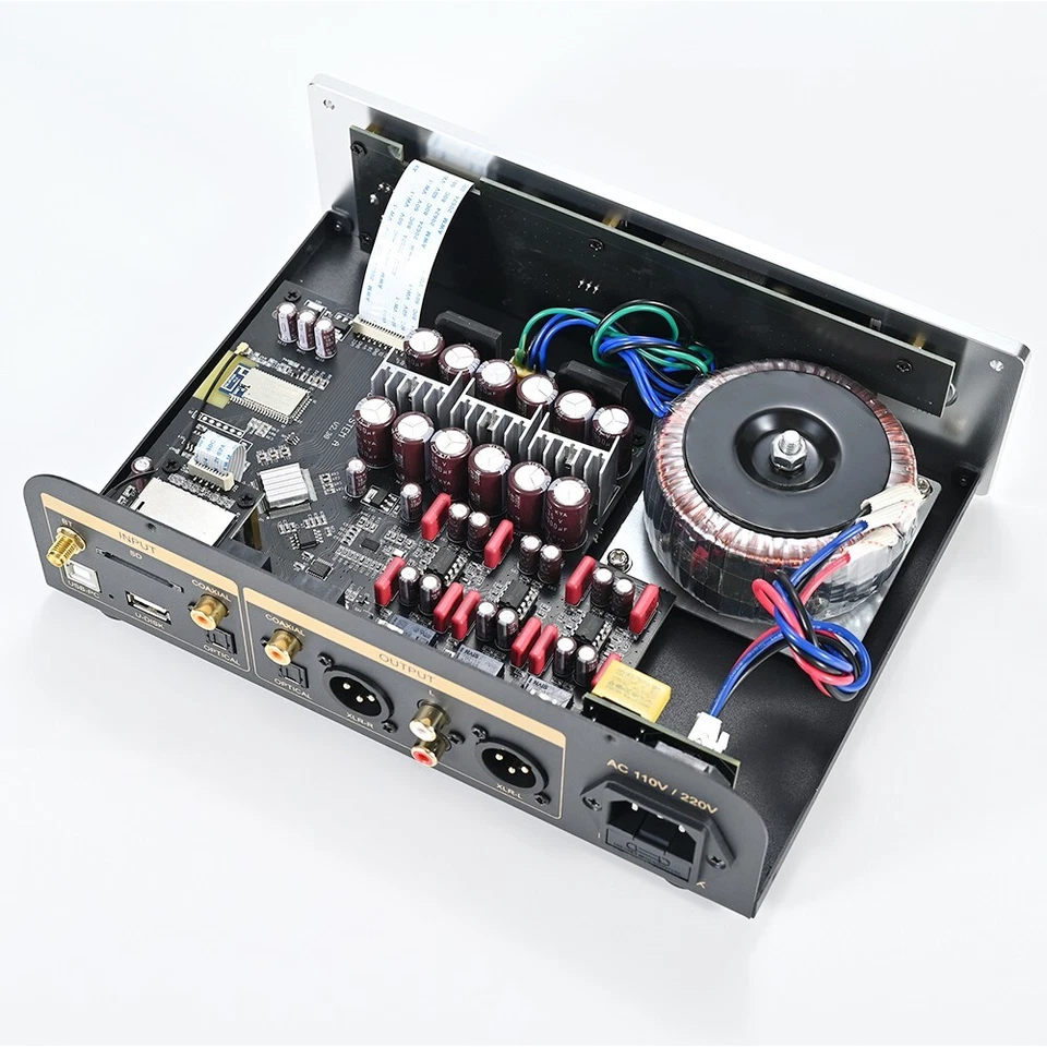 RH-202X PRO Audio Decoder Digital Music Player ES9038Q2M DAC DSD256 Bluetooth5.1 - Image 4 of 4