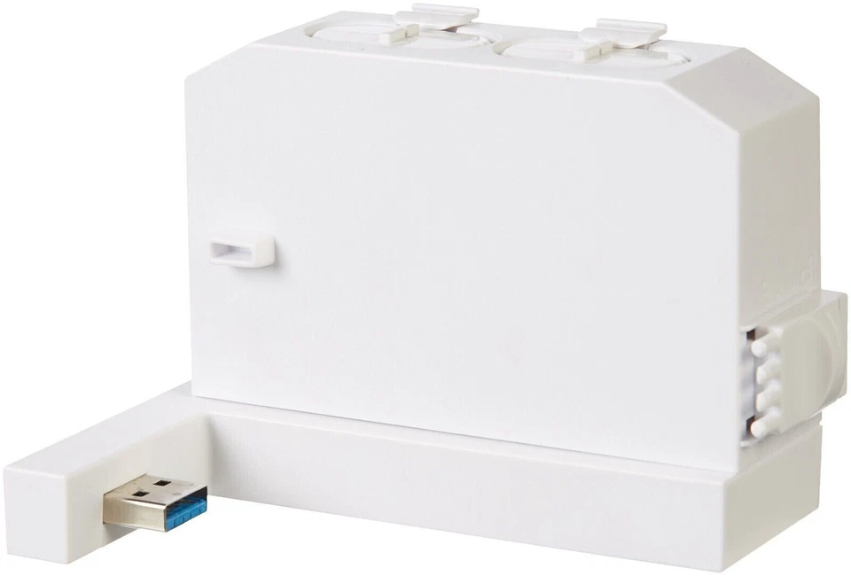 Basics Controller Battery Pack Charger For Xbox One S Console - White - Image 2 of 3