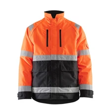 BLAKLADER Mens 4927 Hi-Vis Winter Orange/Black Jacket (492719775399)