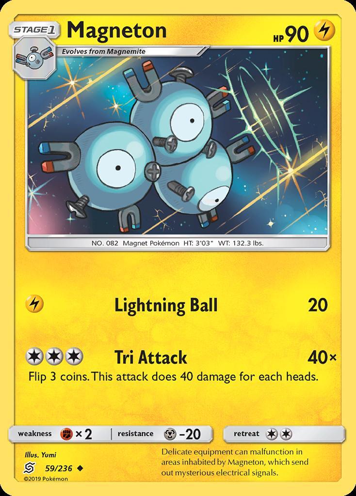 Pokemon Magneton (59/264) Unified Minds LP