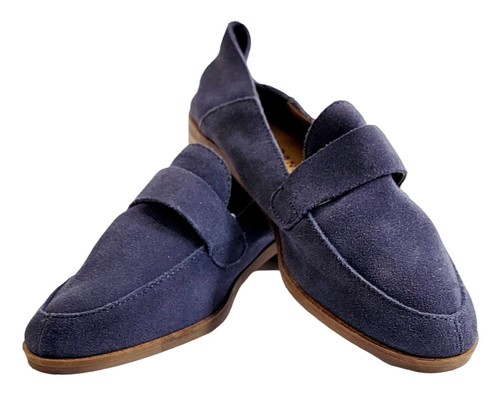 LK-Chennie Moroccan Blue Suede Shoes 