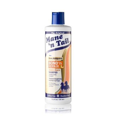 Mane  n Tail Bond  n Repair Shampoo for Damaged Hair, Triple Bond Repair 11.2oz