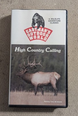 Gordon Eastman's Outdoor World - High Country Calling (VHS) Rare Wolf Puppies 