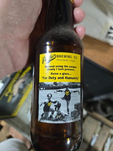 THREE STOOGES Bier leere Sammelflasche 1998 Panther Brewing Co. - Bild 2 von 2