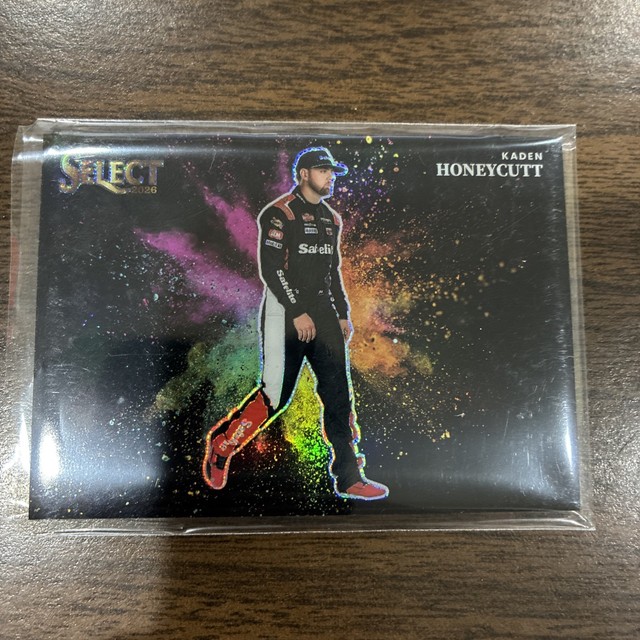 Kaden Honeycutt 2026 Panini Select Black Color Blast SP #16 Safelite Toyota