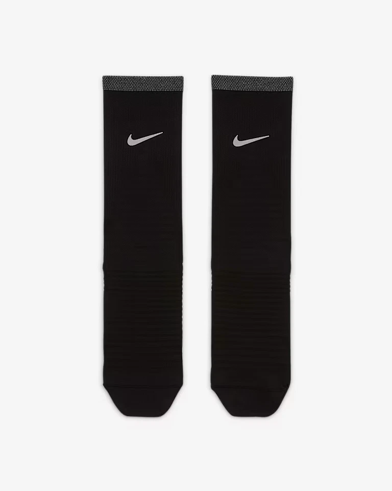 Nike SPARK Lightweight Crew Running Socks- DA3584-010 UK 11-12.5 US 12-13.5 - Image 2 of 4