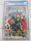 Marvel Super Heroes Secret War #10 CGC 9.6 1985 Marvel Comic 469723016 Newsstand