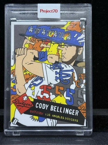 2021 Topps Project 70: Cody Bellinger by Ermsy #211 Los Angeles Dodgers