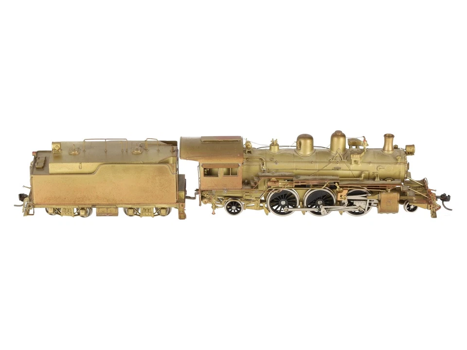 Key Imports HO BRASS Santa Fe 2-6-2 Prairie Steam Loco & Tender #1123 -Unpainted - Image 2 of 4