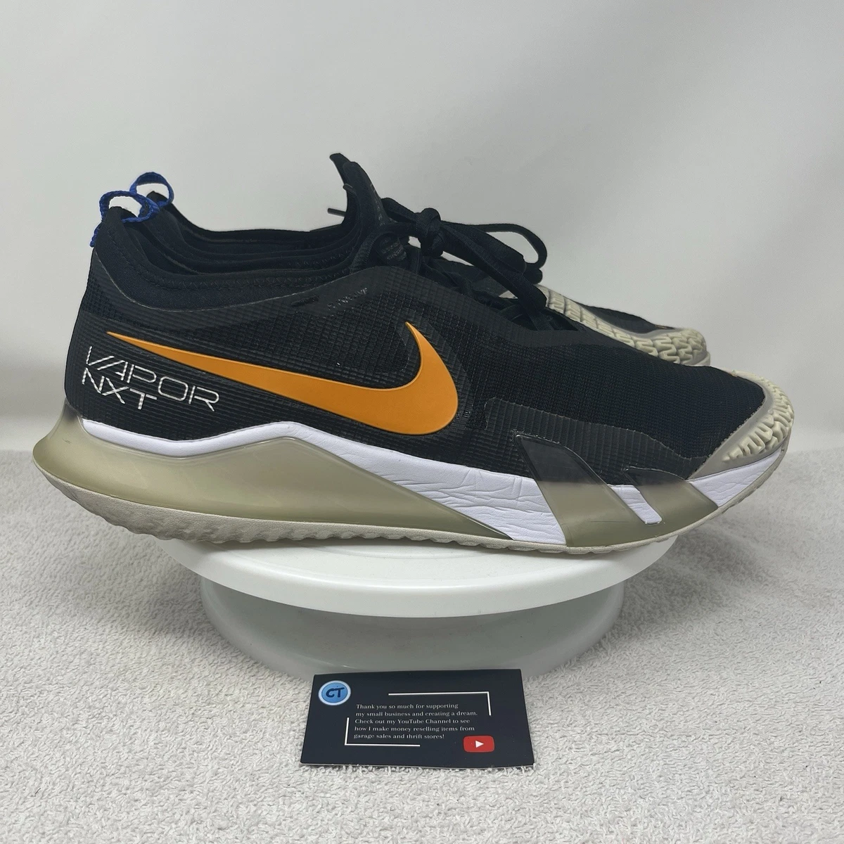 NikeCourt React Vapor NXT Black Sunset for Sale | Authenticity