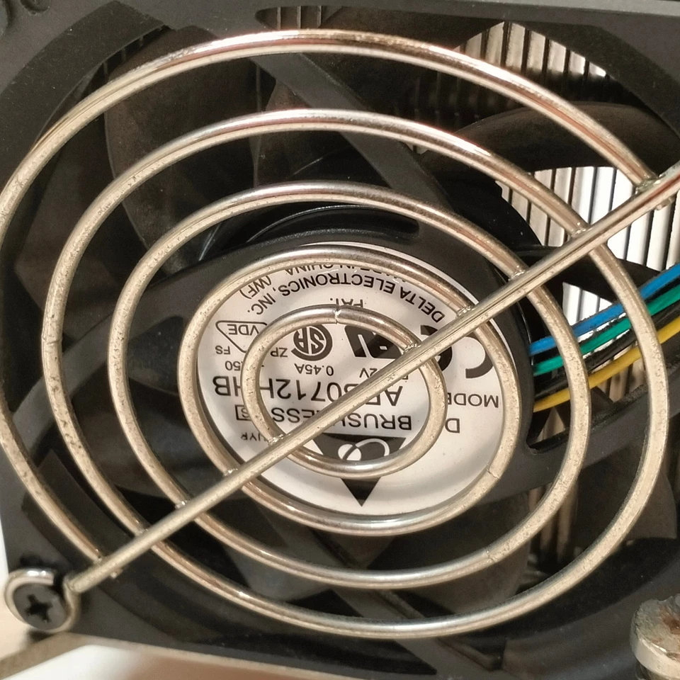 OEM HP Compaq dc7600 SFF CPU Fan Cooler + Heatsink Foxconn 381866-001 AFB0712HHB - Image 3 of 4