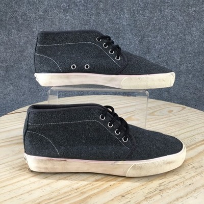 American Eagle Outfitters Boots Mens 7 Chukka Black Lace Up Round Toe Ankle Top