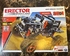 Erector - MECCANO Engineering & Robotics 17204 OFF-ROAD RACER 25-IN-1 MOTORIZED 