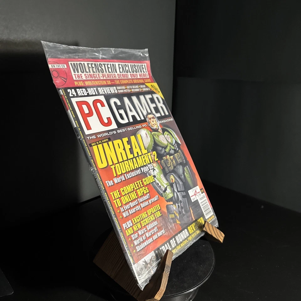 PC Gamer #94 February 2002 Video Game Magazine Unreal Tournament 2 And Demo Disc - Image 2 of 4
