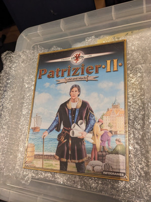 Patrizier II 2 Geld und Macht IBM PC CD-Rom Spiel Big Box Ascaron 2000 NEU OVP