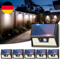 Solarlampen FüR AußEn Mit Bewegungsmelder, 6 StüCke 3 Modi Led Superhelle Solarl