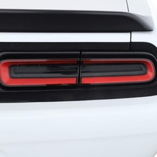 Tail Light Tint Kit For Dodge Challenger 2015-2024 Dark Smoke Easy Installatio