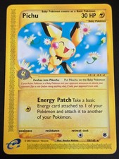 Pokémon Pichu Expedition Base Set 58/1655 LP+ on eBay