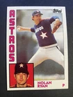 1984 Topps Baseball Nolan Ryan Houston Astros Card #470 Hall of Famer (f)
