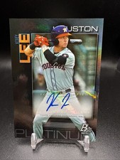2020 Bowman Platinum Baseball Card Auto Korey Lee