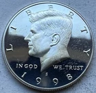 1998-S Kennedy Half Dollar Proof 90% Silver-INV#8575