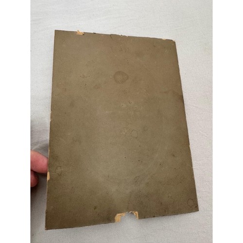 Columbia Vintage Cabinet Card Ritratto Ovale Tono Seppia Antico Uomo da Collezione - Foto 5 di 5
