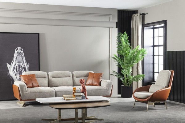 Sofagarnitur 3+1 Sitzer Couch MöBel Set 3Tlg. Sitzgarnitur MöBel Wohnzimmer-image