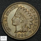 1909 Indian Head Copper Cent 1C (CH AU++)