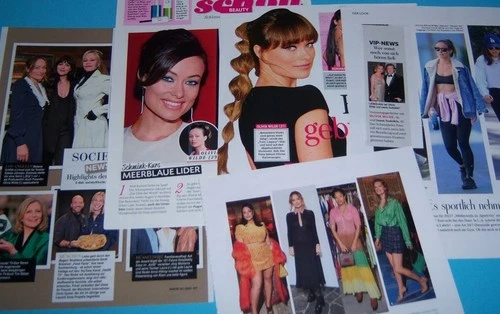 Olivia Wilde 36 pc German Clippings Full Pages