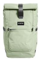 eoto Rolly32 Rolltop Backpack Rucksack Rucksack Mint Green Mint Grau Neu