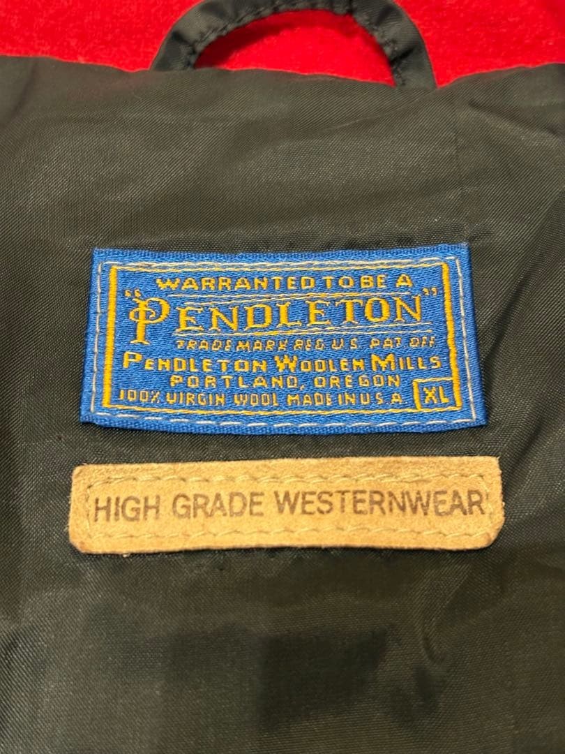 Pendleton Wool Jacket XL Native Pattern Vintage - image 7