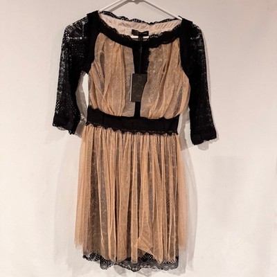 strapless open back dress Pleated Bottom Maxi Dress with Dramatic Long Sleeve M / Yellow main image 1