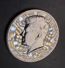 1964 Kennedy Half Dollar Accented Hair Cameo Brilliant Uncirculated Blazing  #1