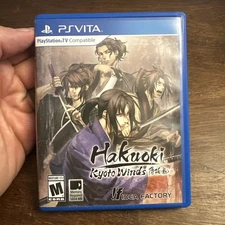 Hakuoki: Kyoto Winds (Sony PlayStation Vita, 2017) Complete - Tested - Authentic