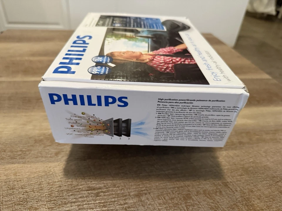 Sistema de aire limpio automotriz compacto Phillips GoPure ~GPC20GPX1~ nuevo Foto 3 de 4