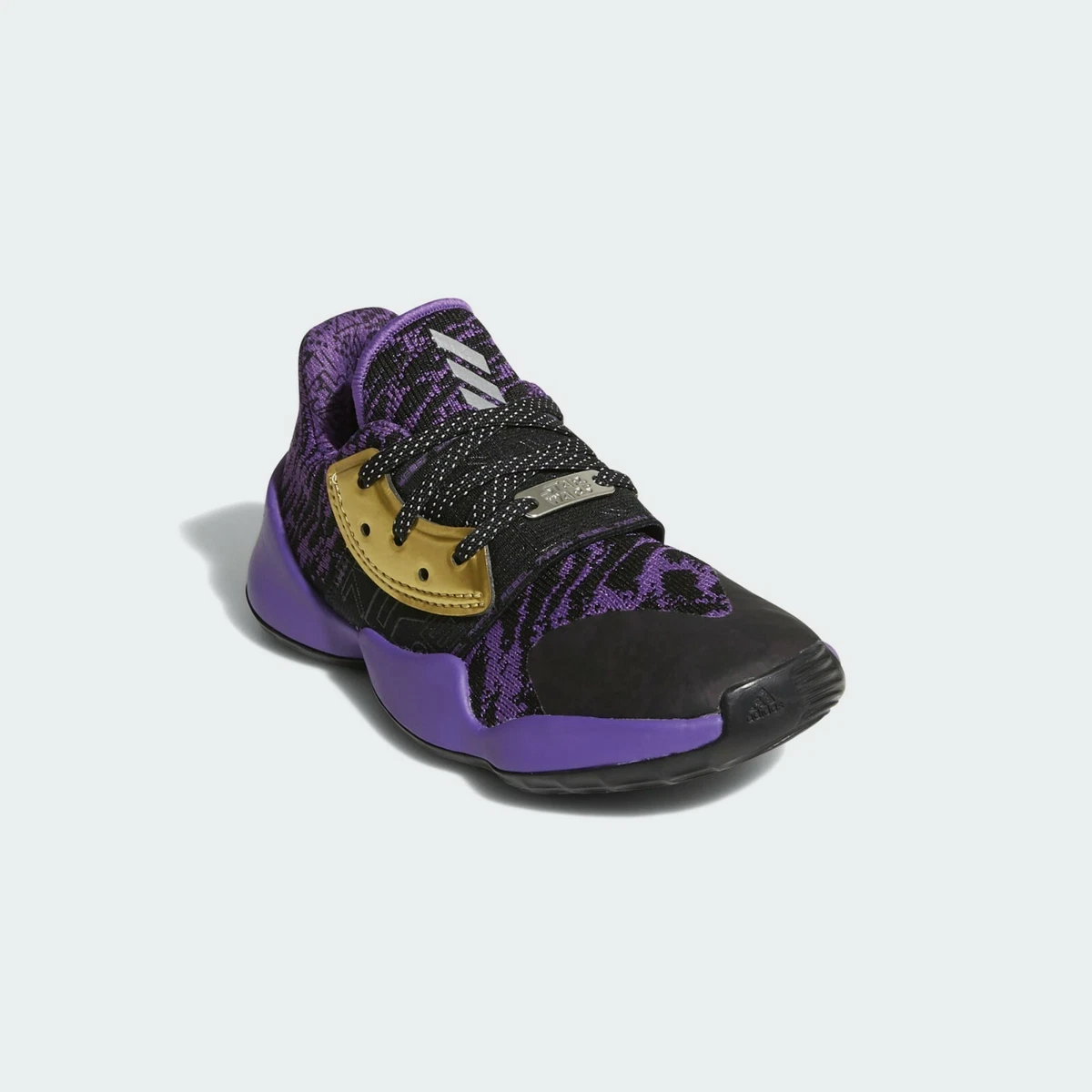 Youth Adidas Harden Vol. 4 Shoes Black/Gold/Purple Star Wars EH2463 Size 1  | eBay