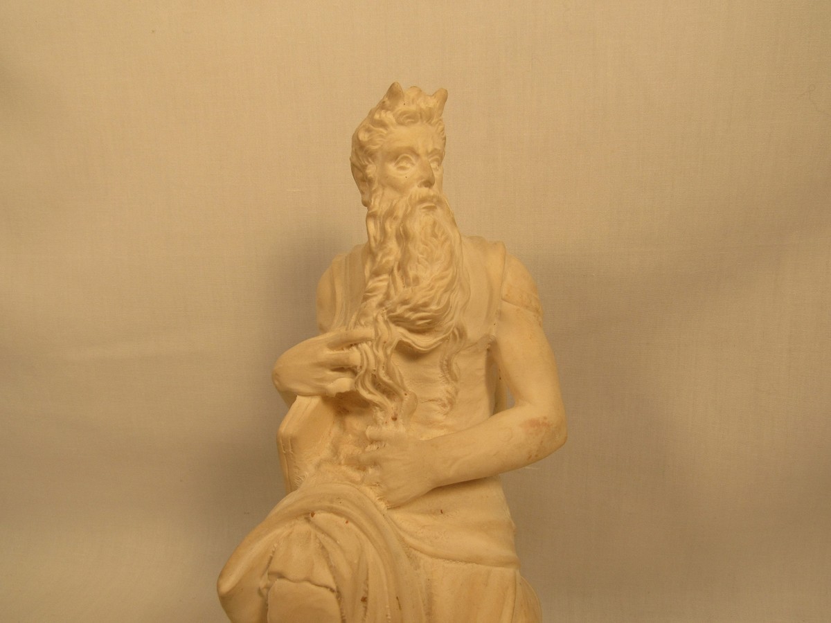 M*.様 Prof. Giuseppe E. Bessi Vintage Studio Prof GIUSEPPE BESSI ZCF Statue Scultpure Horned